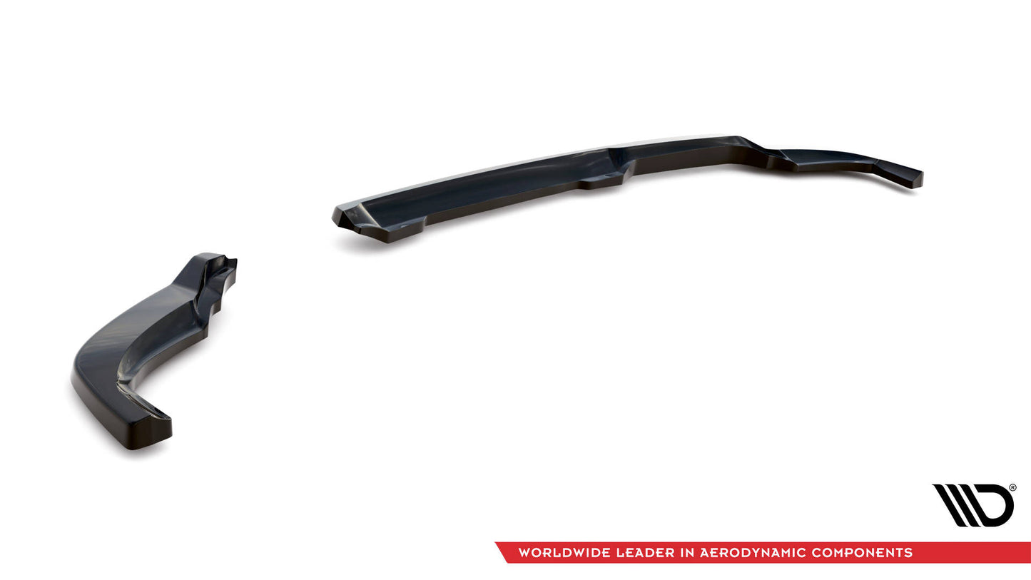 Heck Ansatz Flaps Diffusor für Peugeot 208 GTi Mk1 Carbon Look