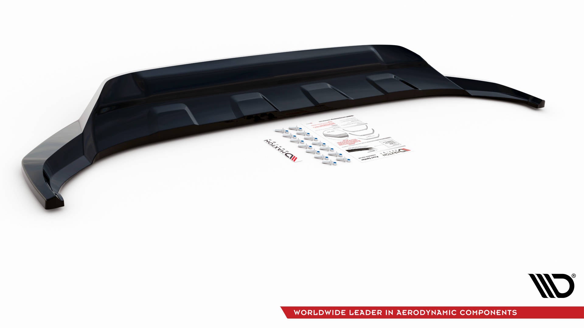 Front Ansatz für Volkswagen Touareg R-Line Mk3 Carbon Look