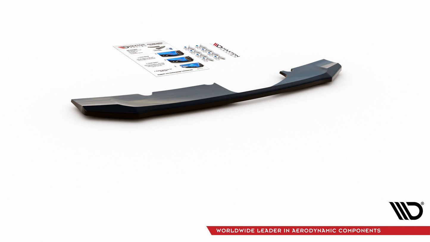 Mittlerer Diffusor Heck Ansatz für Audi RS6 C8 / RS7 C8 Carbon Look
