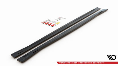 Seitenschweller Ansatz für BMW M4 F82 Carbon Look