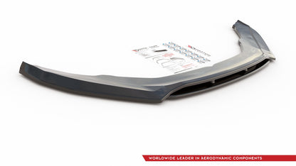 Front Ansatz für Skoda Kodiaq Mk1 Sportline/RS schwarz matt