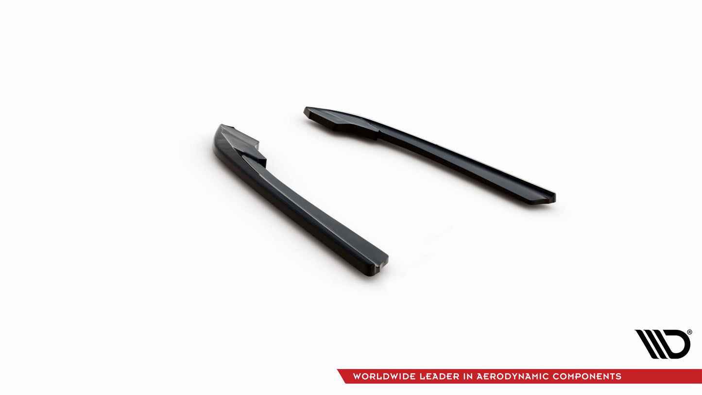 Heck Ansatz Flaps Diffusor V.3 für BMW 3er M-Paket G20 / G21 schwarz Hochglanz