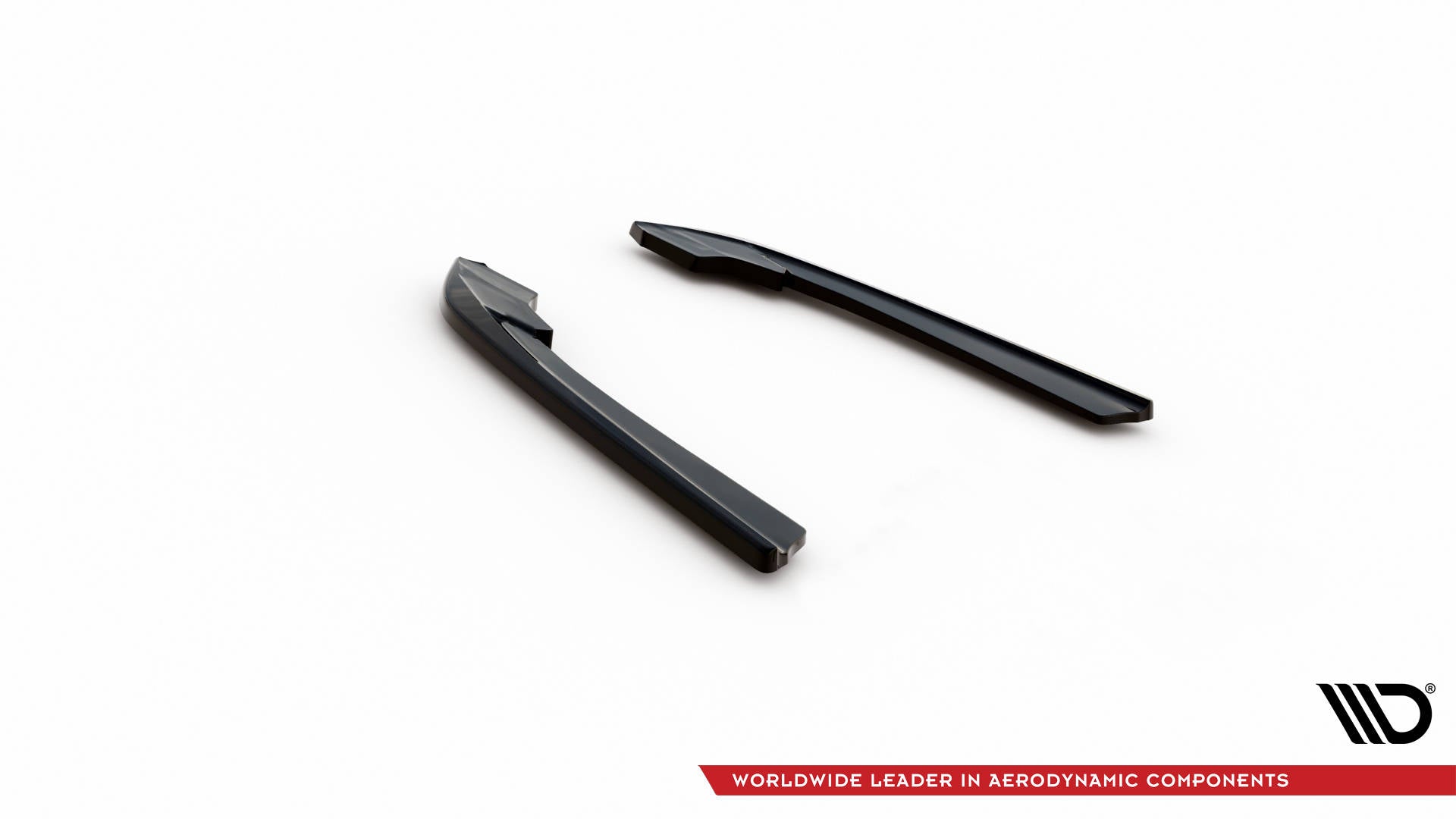 Heck Ansatz Flaps Diffusor V.3 für BMW 3er M-Paket G20 / G21 schwarz Hochglanz