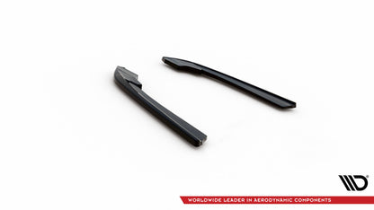 Heck Ansatz Flaps Diffusor V.3 für BMW 3er M-Paket G20 / G21 schwarz Hochglanz