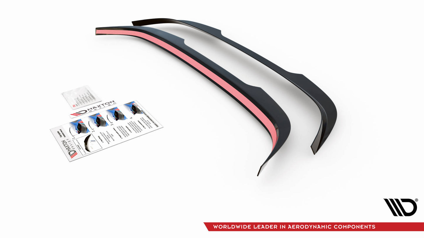 Spoiler CAP für Skoda Kodiaq Mk1 Facelift Carbon Look