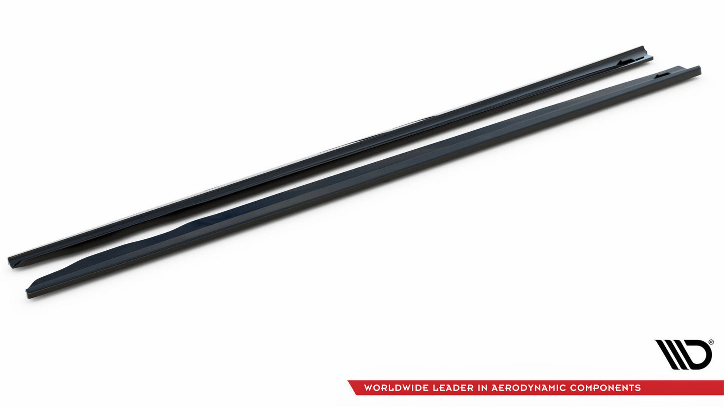 Seitenschweller Ansatz für BMW 3er GT F34 schwarz matt