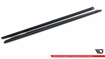 Seitenschweller Ansatz für BMW 3er GT F34 schwarz matt
