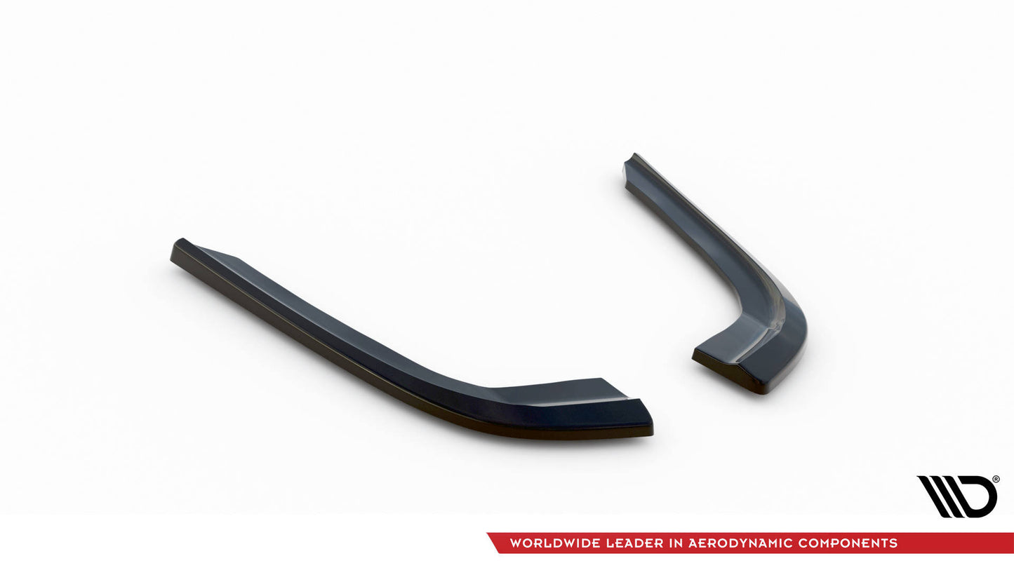 Heck Ansatz Flaps Diffusor für BMW 3er GT F34 schwarz matt