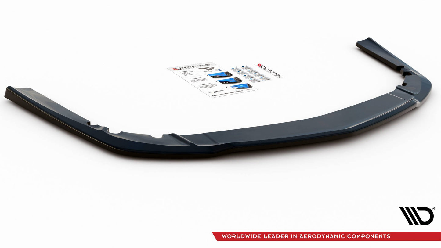 Mittlerer Diffusor Heck Ansatz für Opel Insignia Mk. 1 OPC Facelift Carbon Look