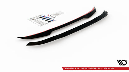 Spoiler CAP für BMW X7 M G07 schwarz matt