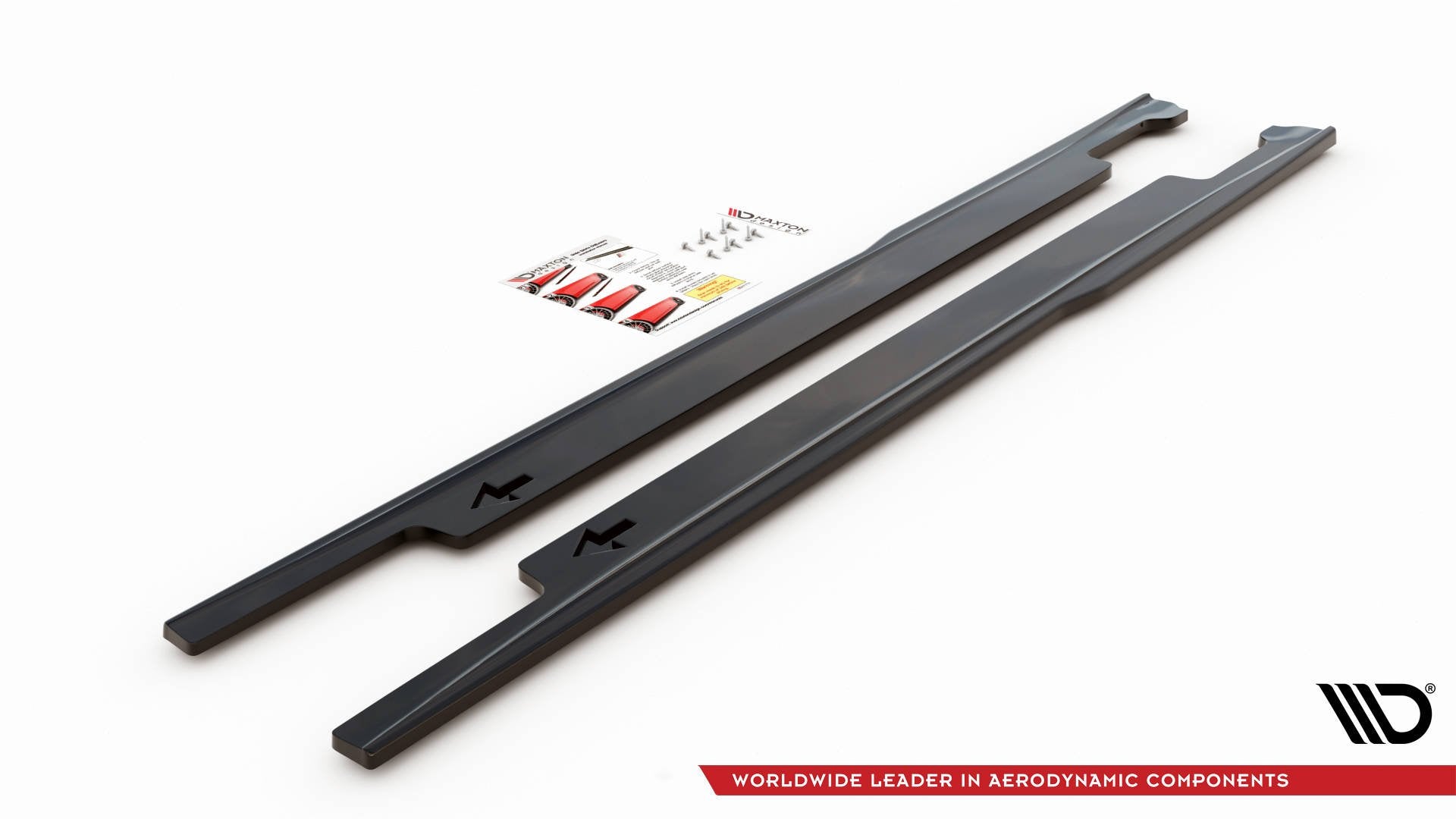 Seitenschweller Ansatz für V.2 für Honda Accord Mk7 Type-S schwarz Hochglanz