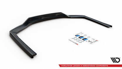 Mittlerer Diffusor Heck Ansatz DTM Look für BMW 7 M-Paket G11 Facelift Carbon Look