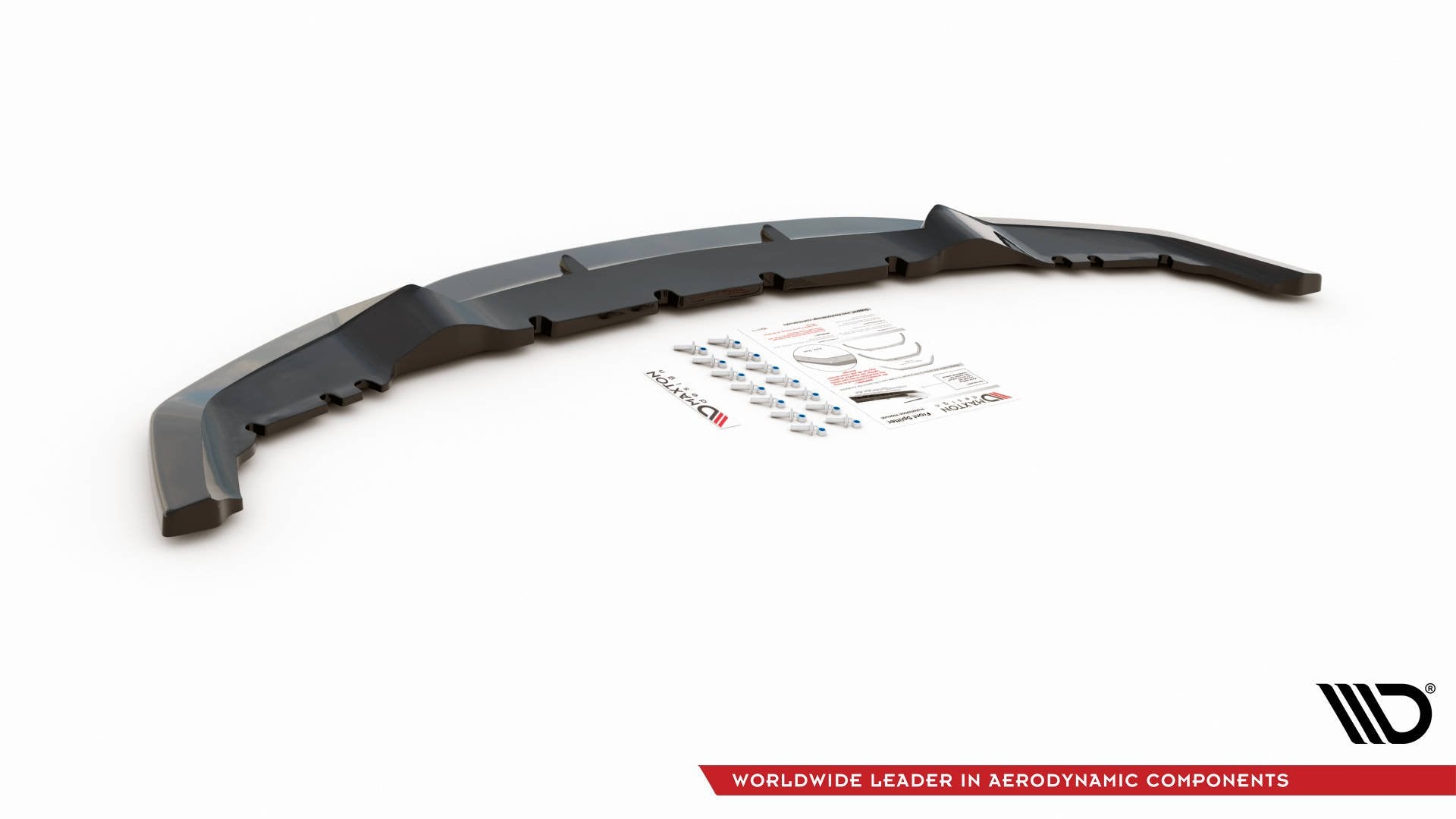 Front Ansatz V.2 für BMW M2 F87 schwarz Hochglanz