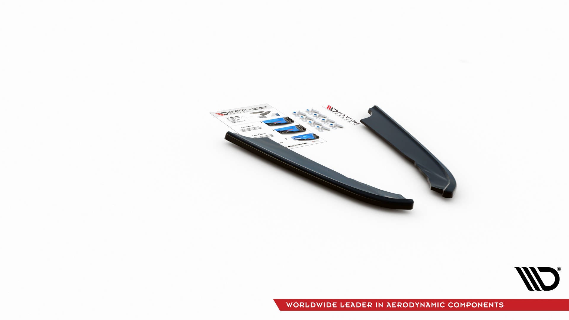 Heck Ansatz Flaps Diffusor für Hyundai I40 Mk1 Carbon Look