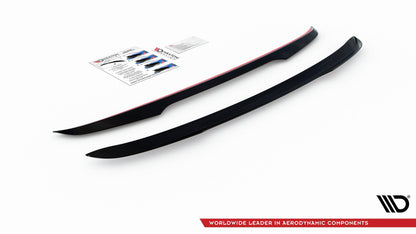 Spoiler CAP für Ford Escape Mk3 schwarz matt