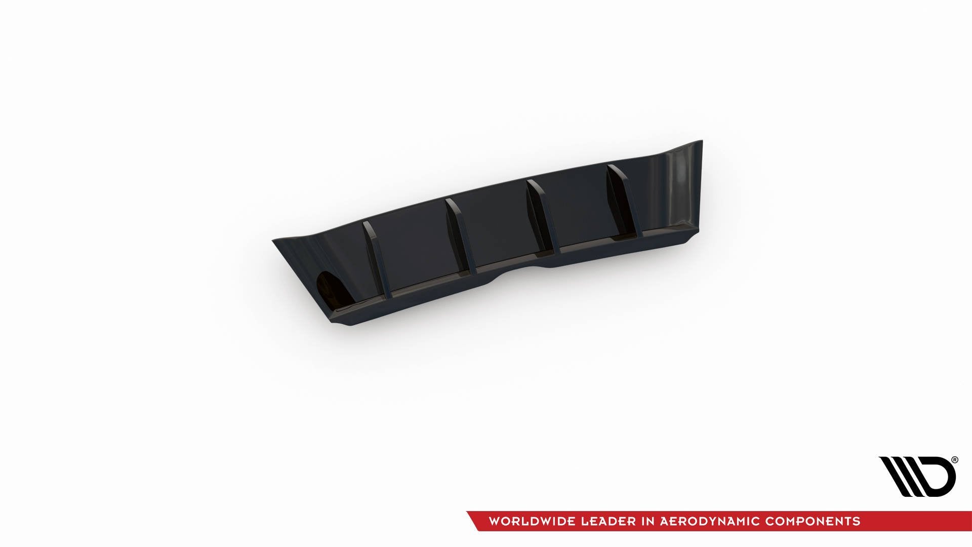Diffusor Heck Ansatz für Skoda Kamiq schwarz matt