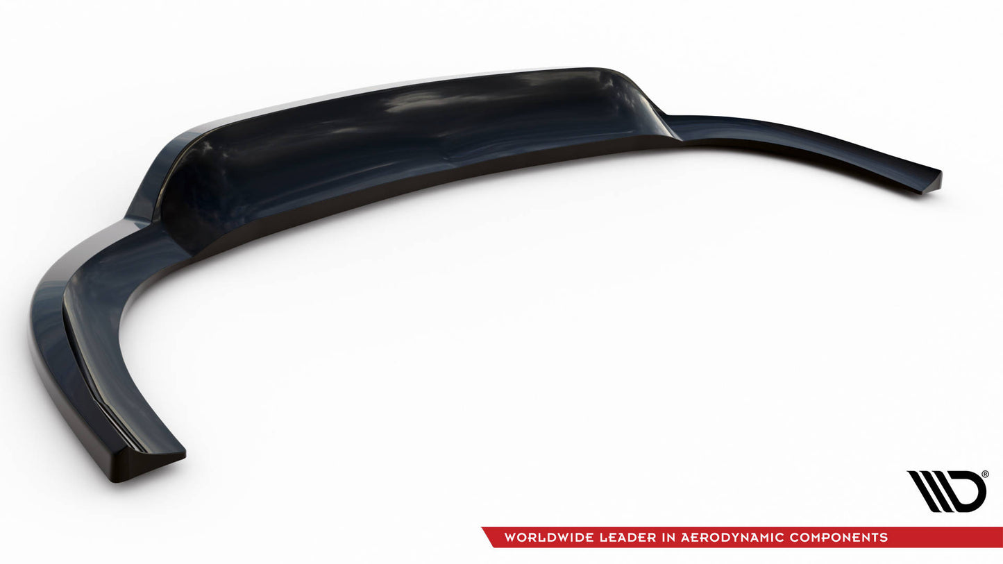Mittlerer Diffusor Heck Ansatz DTM Look für Hyundai ix35 Mk1 schwarz matt