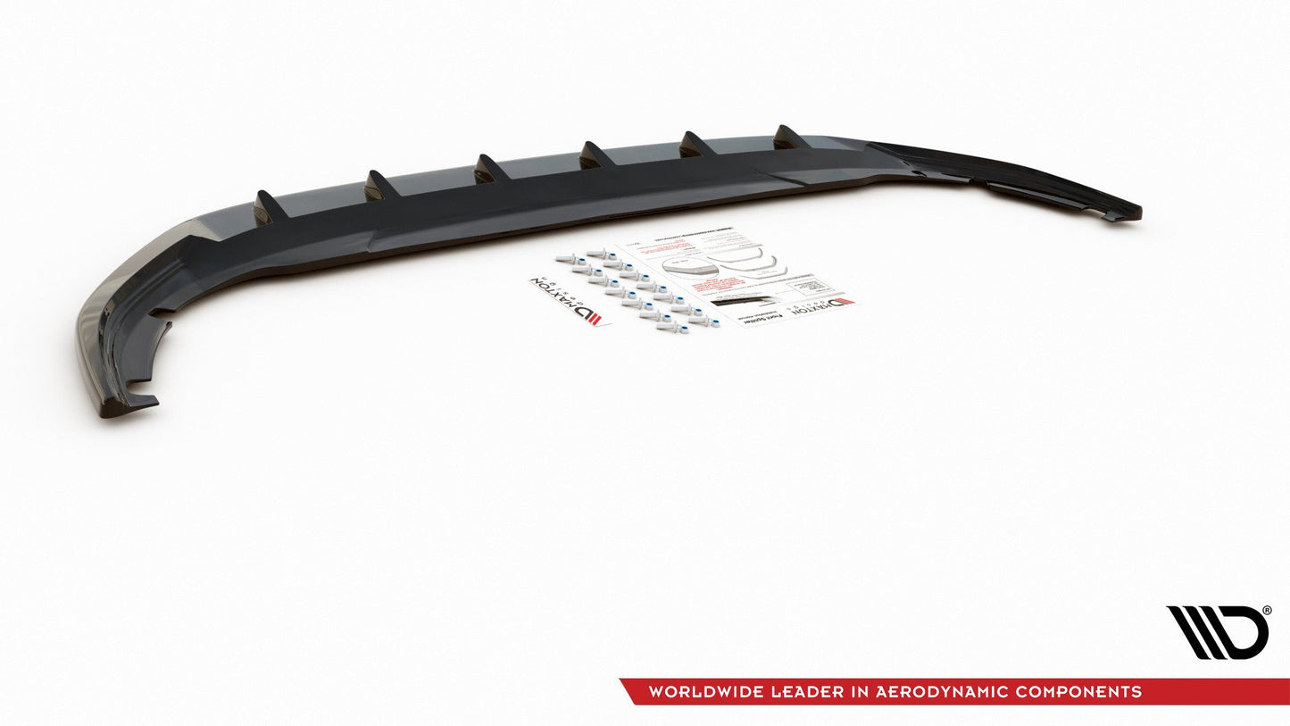 Front Ansatz V.1 für VW Golf 8  schwarz Hochglanz