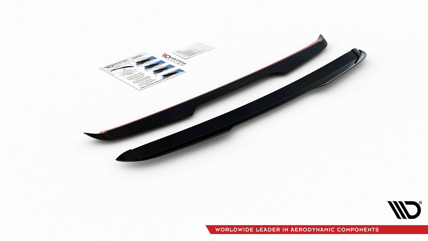Spoiler CAP für Toyota RAV4 Mk5 schwarz matt