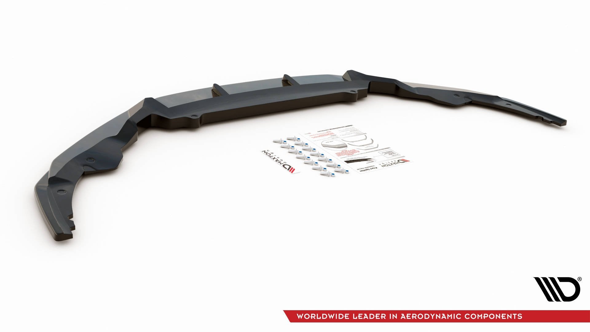Front Ansatz V.1 für Audi R8 Mk2 Facelift schwarz matt