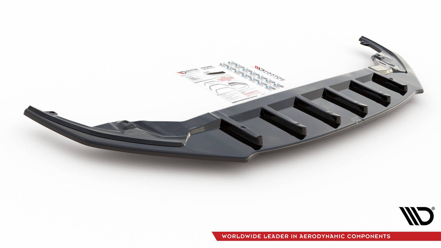 Front Ansatz V.1 für Lexus LC 500 schwarz Hochglanz