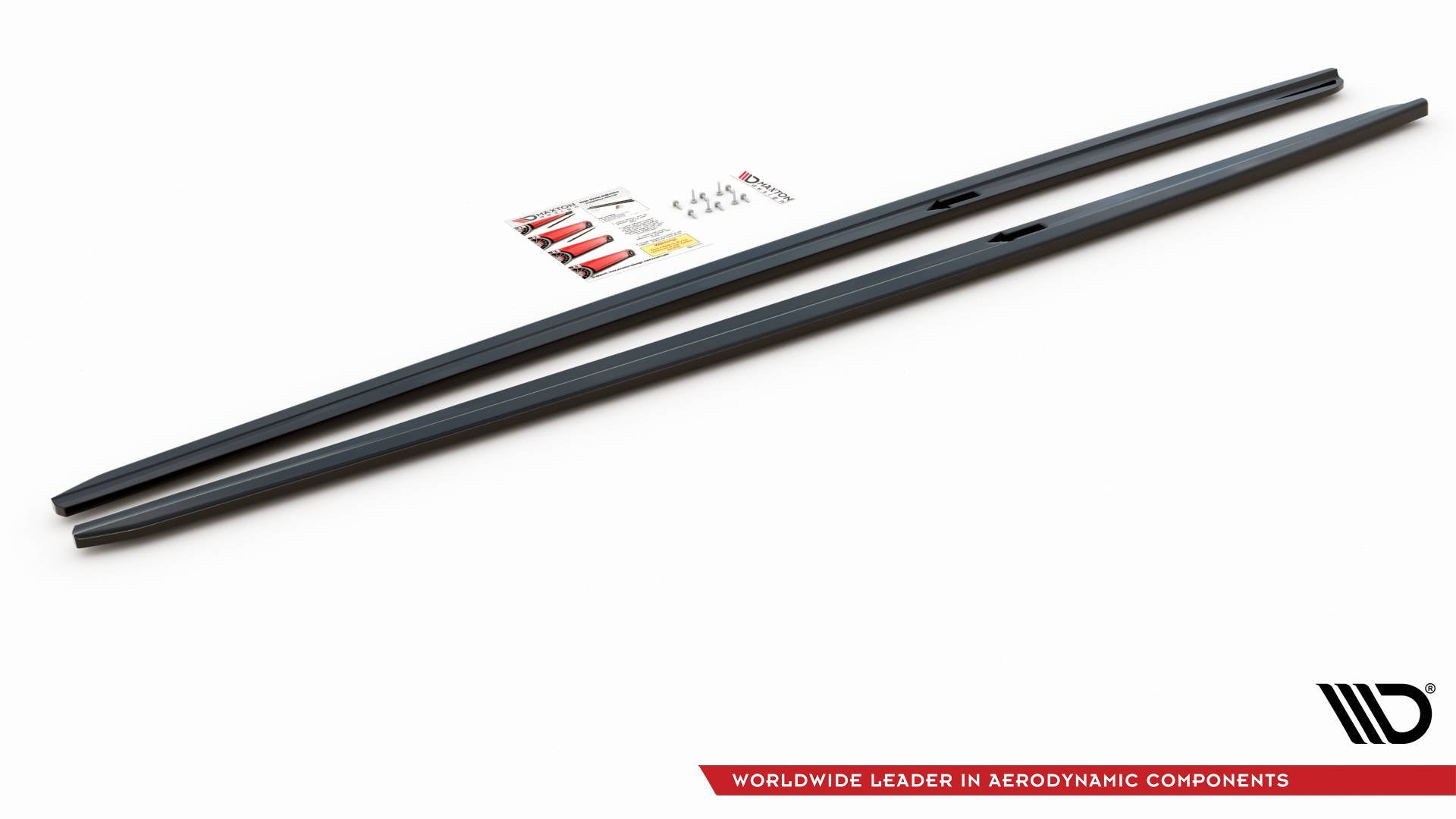 Seitenschweller Ansatz für V.2 für BMW 5er F10/F11 M-Paket Carbon Look