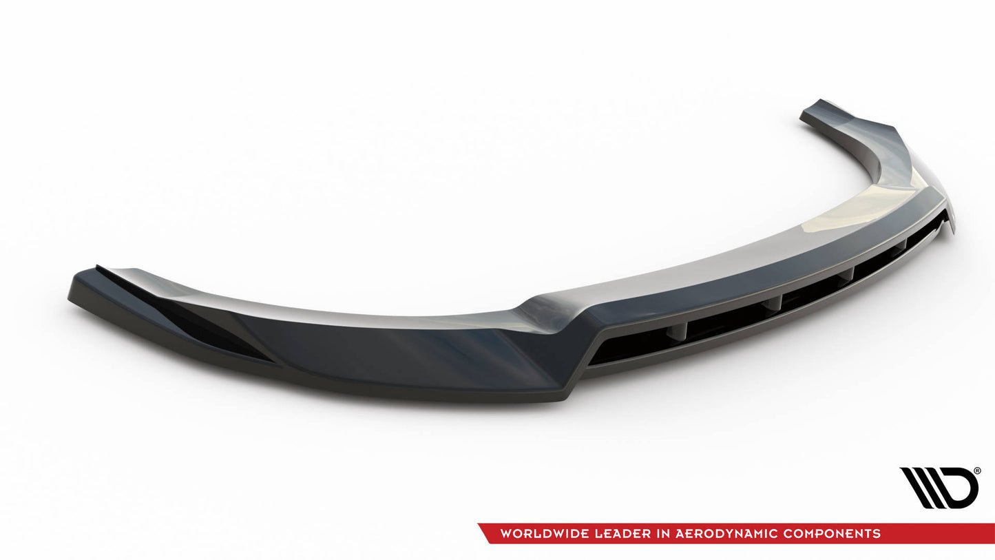 Front Ansatz für Hyundai ix35 Mk1 schwarz matt