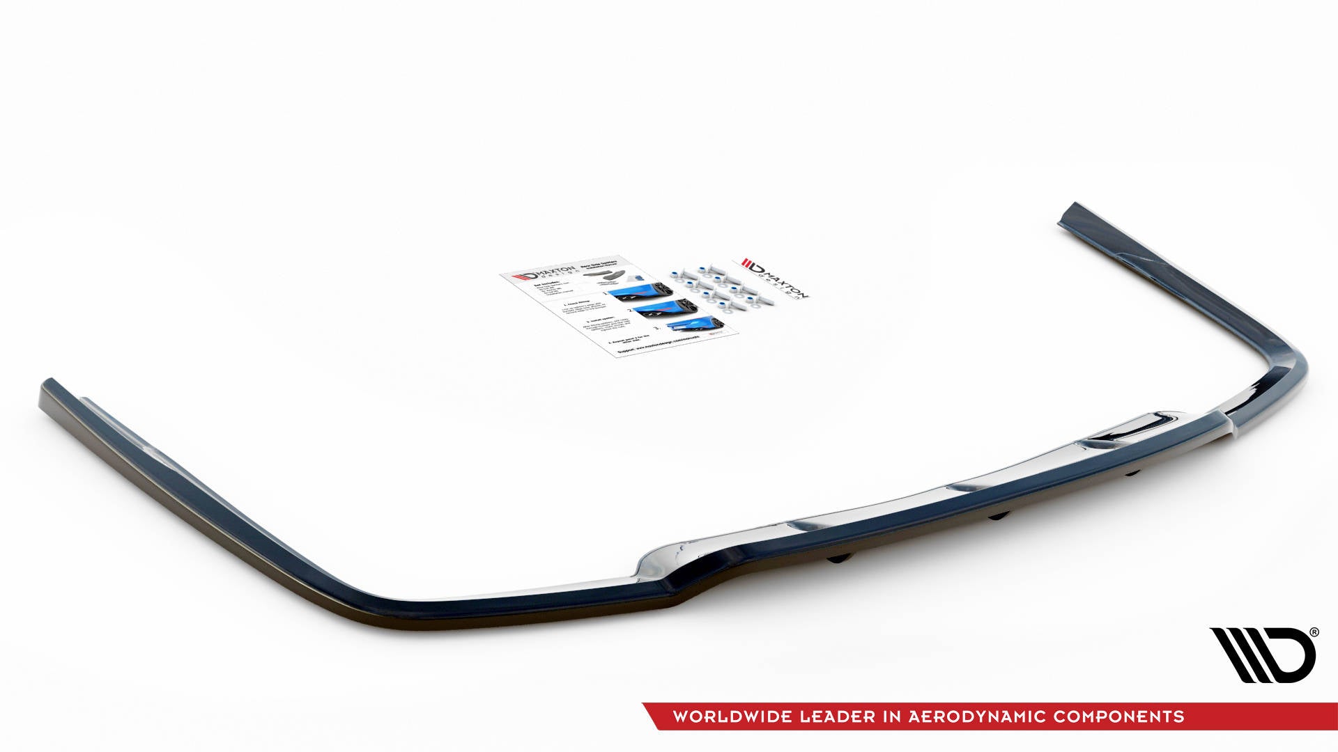 Mittlerer Diffusor Heck Ansatz DTM Look für Lexus GS F Sport Hybrid Mk4 (L10) Carbon Look
