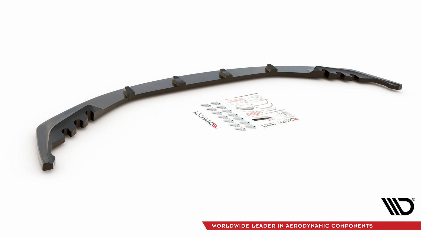 Front Ansatz V.1 für BMW M4 G82 / M3 G80 schwarz matt