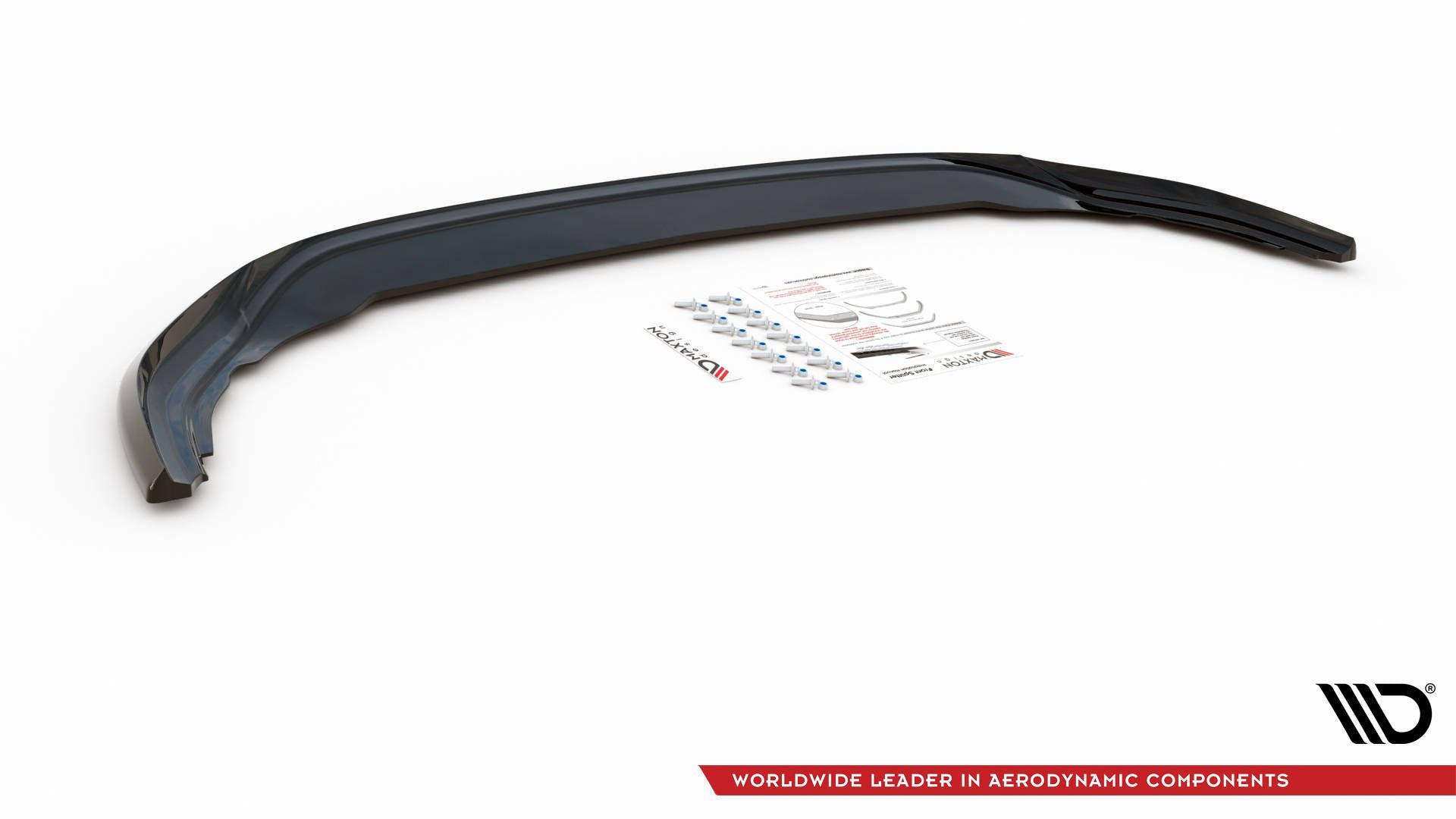 Front Ansatz V.5 für Volkswagen Golf R Mk8 Carbon Look
