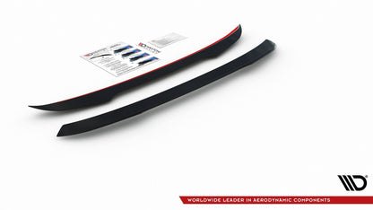 Spoiler CAP V.1 für VW Golf 8 Carbon Look