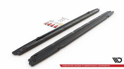 Seitenschweller Ansatz für Audi S3 / A3 S-Line 8Y Carbon Look