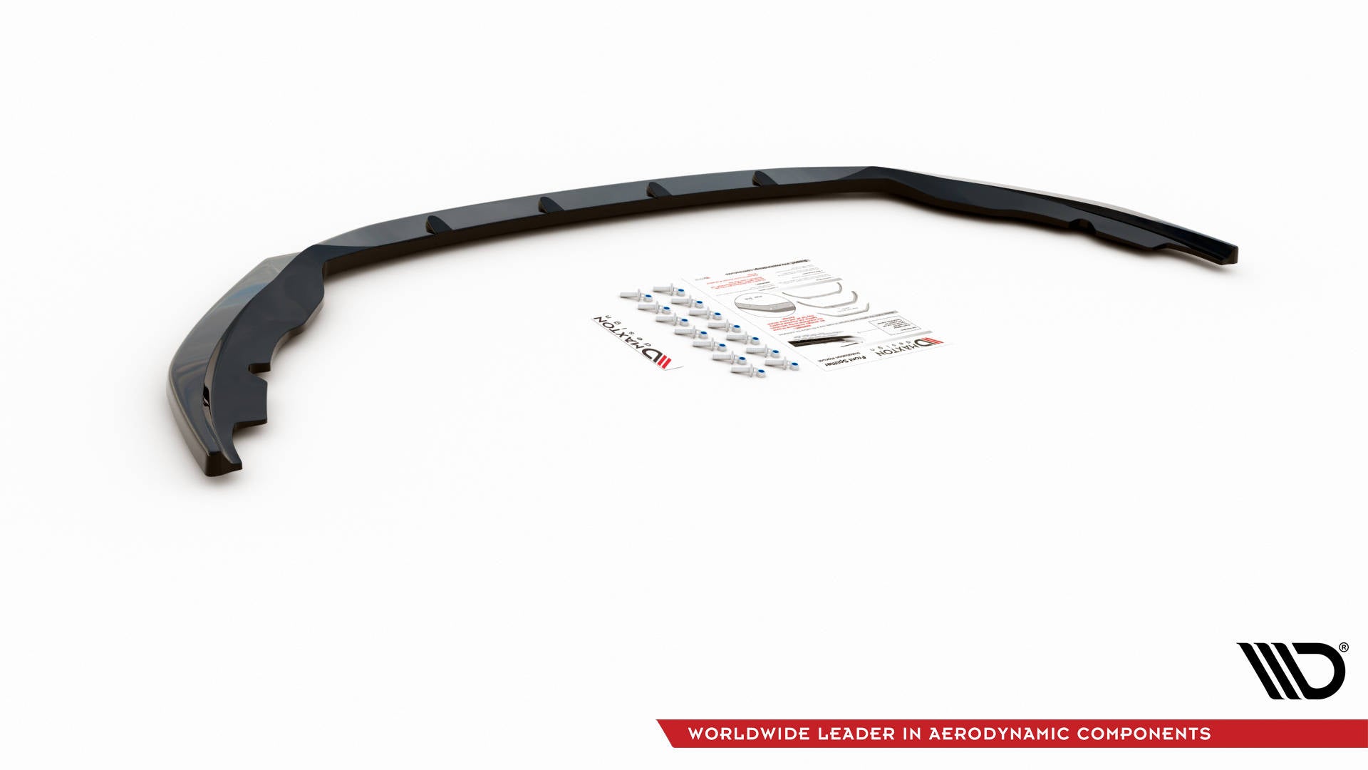 Front Ansatz V.2 für Skoda Fabia Mk3 schwarz matt
