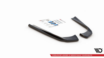 Heck Ansatz Flaps Diffusor für Mercedes-AMG E53 Coupe C238 schwarz matt