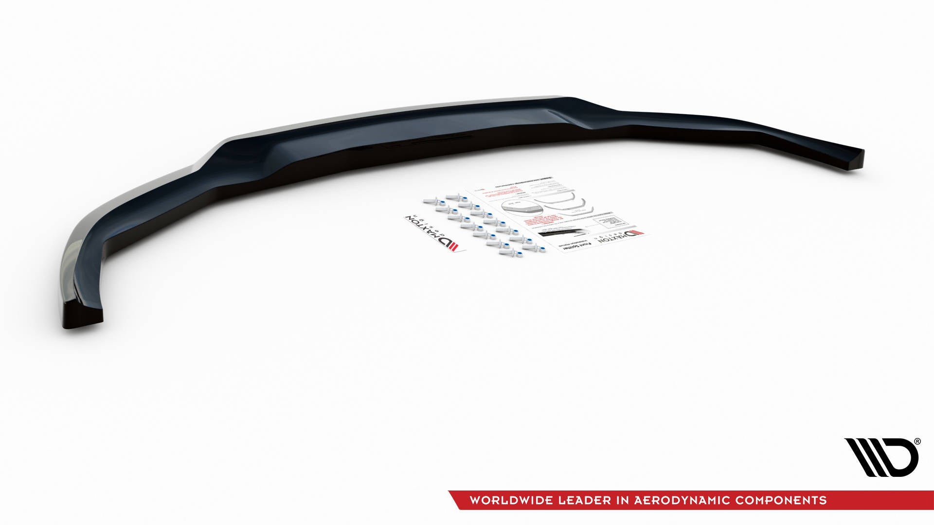 Front Ansatz V.2 für Dodge Charger RT Mk7 Facelift schwarz Hochglanz