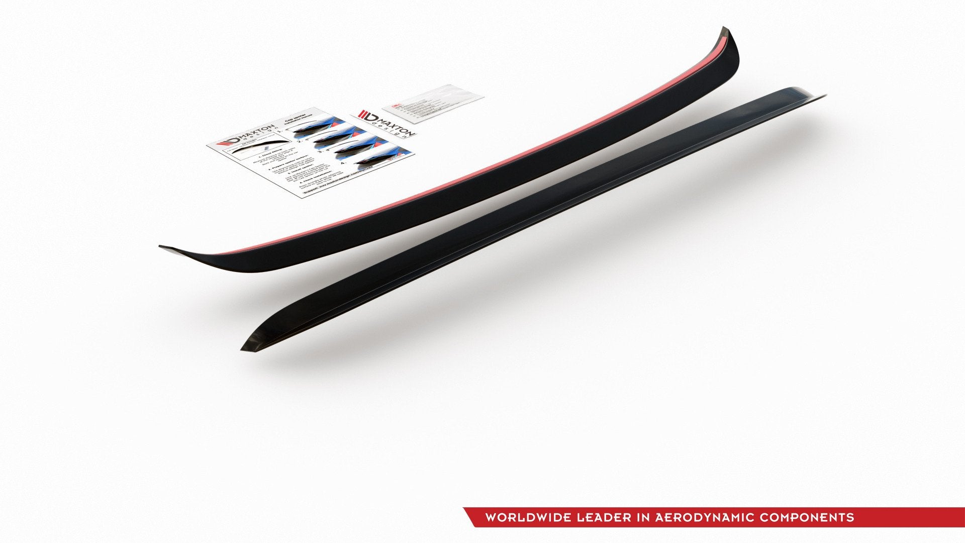 Spoiler CAP für Audi S3 8L schwarz matt