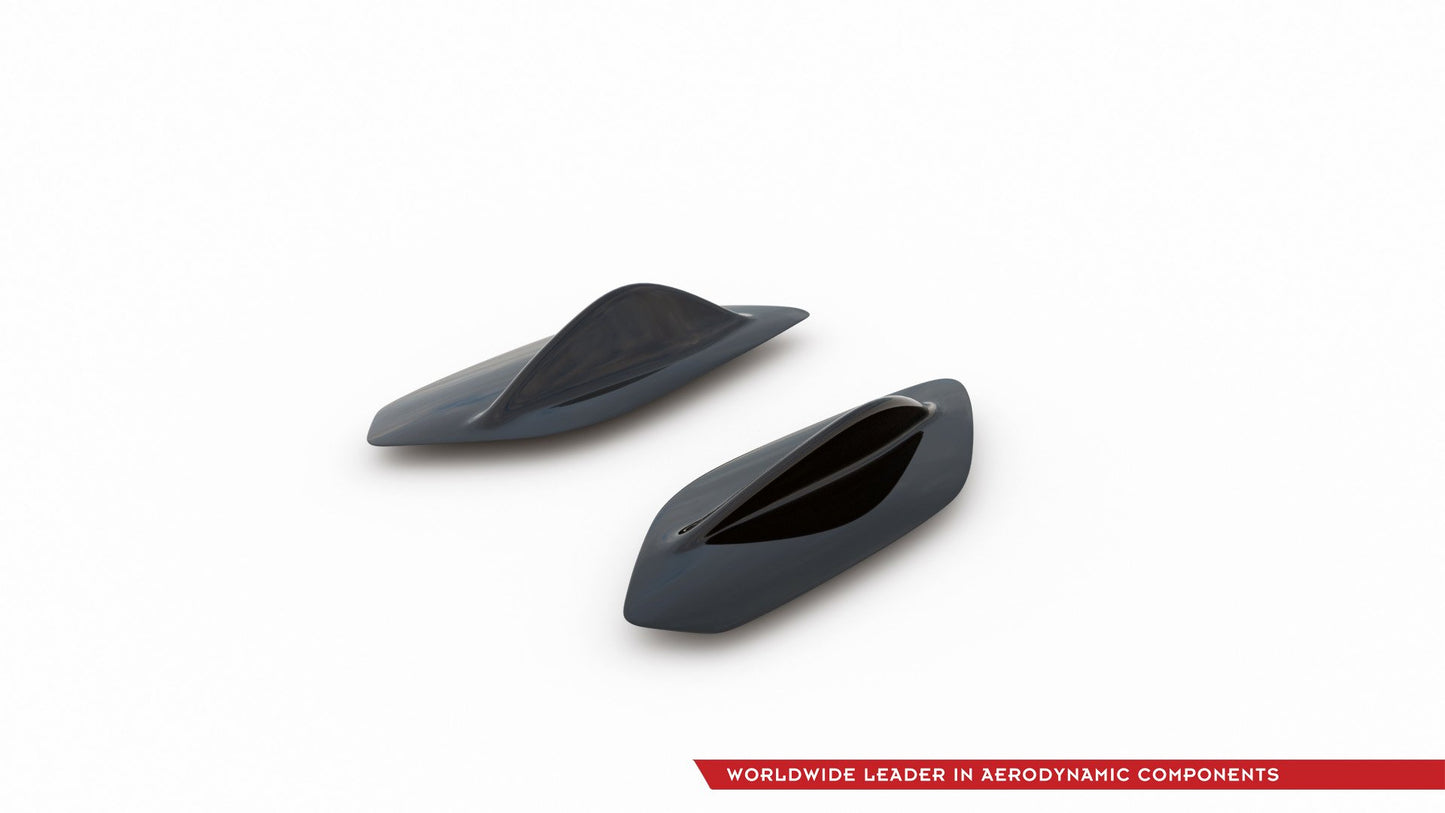 Spoiler Seitenerweiterungen Mercedes A35 AMG  Hatchback W177  Carbon Look