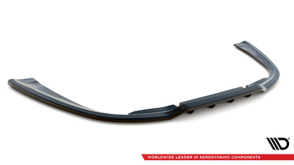 Mittlerer Diffusor Heck Ansatz DTM Look für Porsche 911 Carrera 4S 992 schwarz matt