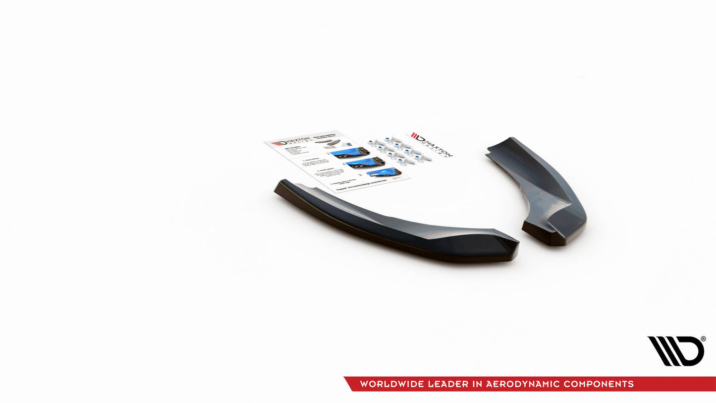 Heck Ansatz Flaps Diffusor für BMW Z4 M-Paket G29 Carbon Look
