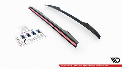 Spoiler CAP für Peugeot Partner Mk3 schwarz matt