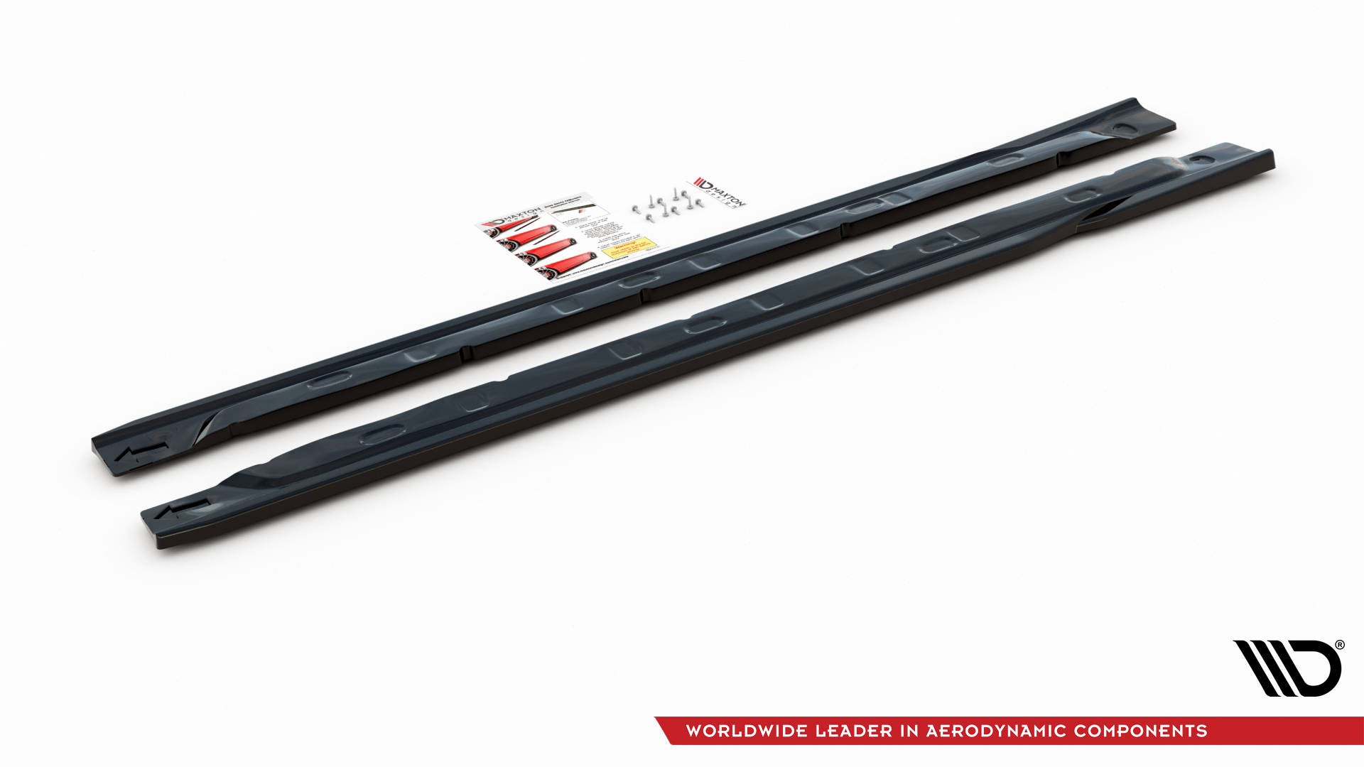 Seitenschweller Ansatz für Renault Clio Mk5 Carbon Look