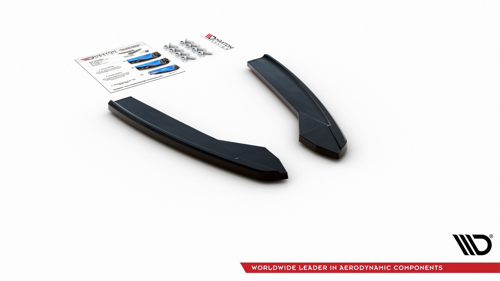 Heck Ansatz Flaps Diffusor für Audi S6 / A6 S-Line C7 FL Carbon Look