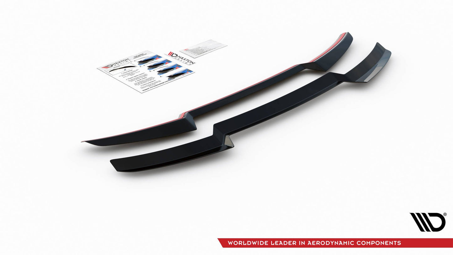 Spoiler CAP V.2 für Audi RS6 C7 schwarz Hochglanz