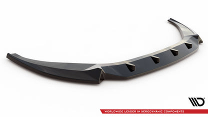 Front Ansatz V.2 für Audi A6 C8 schwarz matt