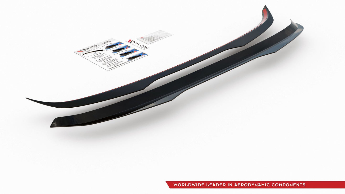 Spoiler CAP V.2 für Hyundai I30 N Mk3 / Mk3 FL Hatchback schwarz matt