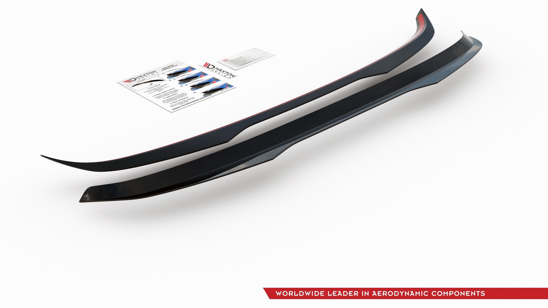 Spoiler CAP V.2 für Hyundai I30 N Mk3 / Mk3 FL Hatchback schwarz Hochglanz