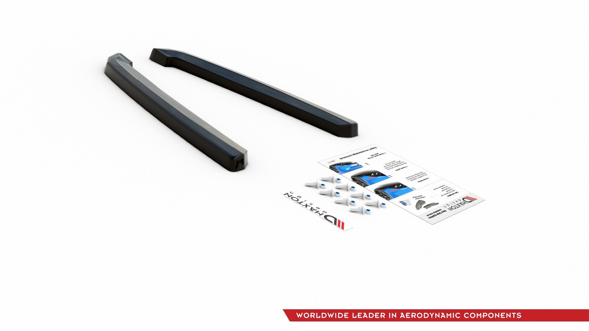 Heck Ansatz Flaps Diffusor für Audi S7 C8 Carbon Look
