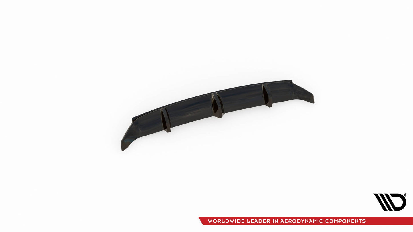 Diffusor Heck Ansatz für Lexus LC 500 schwarz Hochglanz