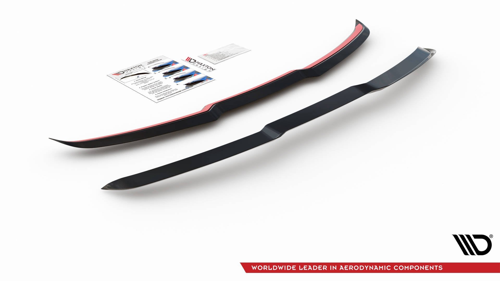 Spoiler CAP V.1 für Audi RS6 C8 schwarz matt
