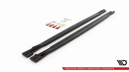 Seitenschweller Ansatz für Volkswagen T-Roc Mk1 Carbon Look